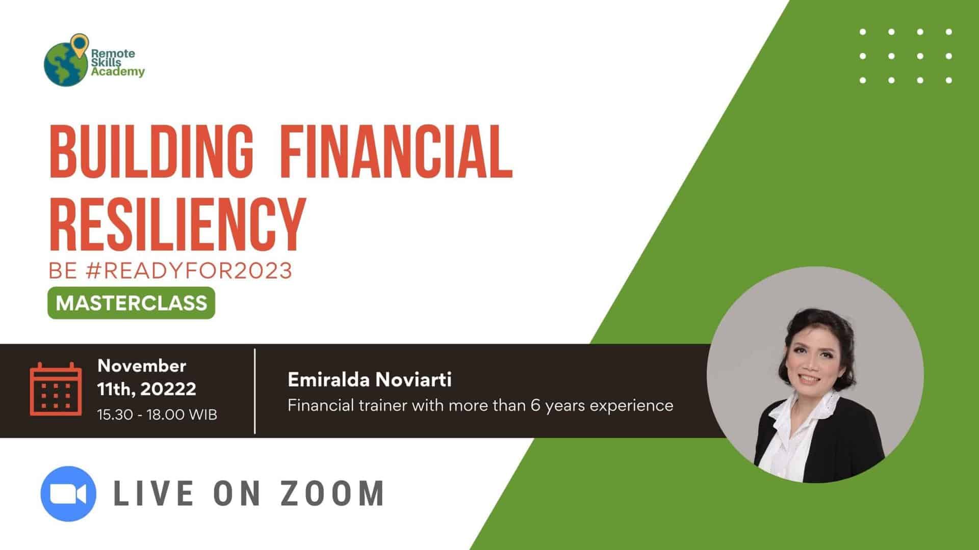 Building Financial Resiliency: Be #Readyfor2023